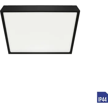 Bodové svítidlo LENYS koupelnové přisazené svítidlo LED 6W 510lm 4000K 9cm hranaté IP44, černé