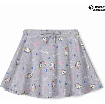 Dívčí sukně Dívčí sukně KUGO HS0629 šedá