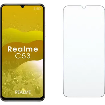 2.5D Ochranné tvrzené sklo na Realme C53