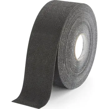Lepicí páska Černá korundová protiskluzová páska FLOMA Extra Thick - 18,3 m x 10 cm a tloušťka 2 mm (80081111) FLOMAT