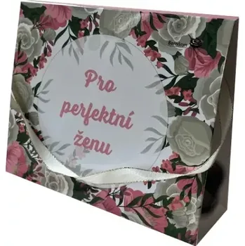 Bonboniéra Čokoládové pralinky KABELKA 150 g - PRO PERFEKTNÍ ŽENU (čokoládové pralinky / ve tvaru kabelky)