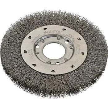 Drátěný kartáč Osborn 9906021163 - Kartáč drátěný kotoučový pr. 150mm, šíře 14 mm otvor pr. 32 mm zvlněný ocelový drát pr. 0,30 mm