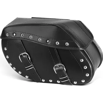 Zavazadlo na motocykl TXR Kožené brašny na motorku DS9D se zámkem (Sada moto brašen z hovězí kůže, brašny jsou vyztuženy speciálním materiálem, vyrobeno v EU)