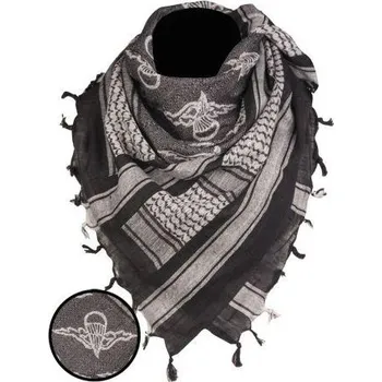 Šátek Mil-tec Shemag Paratrooper černá/bílá