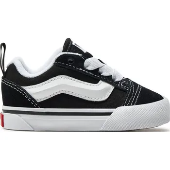 Chlapecká obuv dětské tenisky VANS Knu Skool Elastic Lace BLACK/TRUE WHITE - 21,5