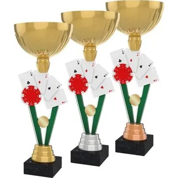 Poháry Bauer Akrylátová trofej ACUPGOLD M26 | Karty