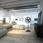 Ventilátor Westinghouse Yukon I nastavitelný - Lopatky Ø 50 cm černá, stříbrná - Doprava zdarma