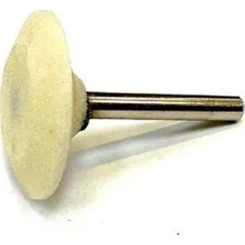 Brusný kotouč Carborundum 32951-4015.00 Tělísko brusné na stopce pr. 40/23x10mm, zr. 80, oboustranně zkosené 329