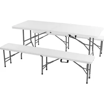 Zahradní sestava HECHT FOLDIS WHITE SET Set zahradního nábytku