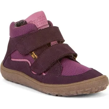 Dívčí polobotky Dívčí barefoot boty TEX AUTUMN Purple Froddo G3110254-7 - fialová - 40