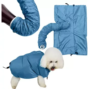 Obleček pro psa Verk 19330 Vysoušecí oblek pro psa L modrá