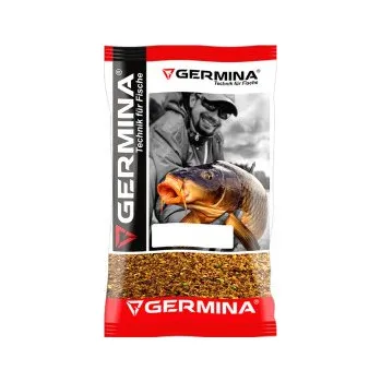 Návnadová surovina GERMINA - Krmná směs KABAN VELKÁ RYBA 1kg JAHODA