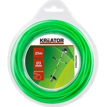 Struna do sekačky Struna šestihranná, Ø 3 mm x 25 m KRTGTH3025