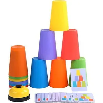 Hračka pro nejmenší Bavytoy Montessori kelímky