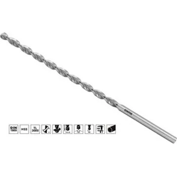 Ruko 255050 - Vrták do kovu pr. 5,0 mm délka 245/170 mm válcová stopka, EXTRA dlouhý serie 2, vybrušovaný, HSS