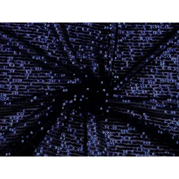 Oděvní flitrový úplet pružný Ø3 mm