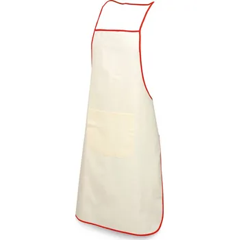 Kuchyňská zástěra STRICKER Zástěra s laclem CHILLI Barva: červená