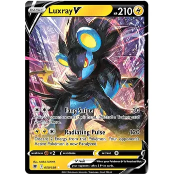 Sběratelská karetní hra Pokémon TCG Luxray V 050/189