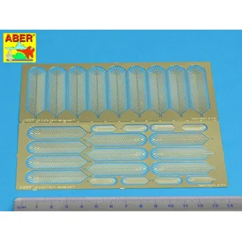 Plastikový model Aber Models 1/35 Palm leaves-set 1