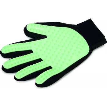 Péče o srst a drápky Beeztees Vyčesávací rukavice pro psy Mint 25 x 18 cm