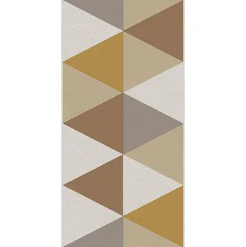 Tapeta Cristiana Masi by Parato Geometrická vliesová tapetová bordura na zeď, šedo-béžová, B39093, Arché, Cristiana Masi by Parato, velikost 10,05 x 0,265 m