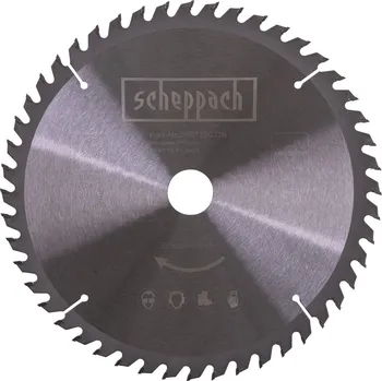 Pilový kotouč Scheppach pilový kotouč univerzální (dřevo, plasty, hliník, měď), TCT pr. 254/30/2,8, 48 zubů