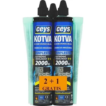 Ceys Montážní chemická kotva 2+1 300 ml