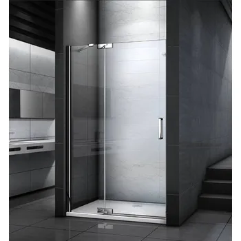 Sprchové dveře Sprchové dveře TIFANY B5 90 jednokřídlé s pevnou stěnou 89-92 x 200, varianta pravá H K