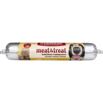 Pamlsek pro psa MEATLOVE MEAT & TREAT CHEESE 80g