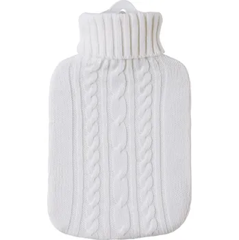 Termofor HUGO-FROSCH Termofor Hugo Frosch Classic s bílým pleteným obalem