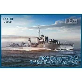 Plastikový model Models HMS Hotspur 1941 British H-class detroyer IBG 70009 1:700
