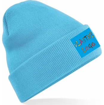 Čepice Originální zimní čepice s potisknutelnou nášivkou