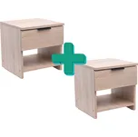 Noční stolky HAVANA (2 ks), dub sonoma