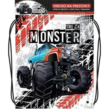 Školní sáček Junior Sáček na přezůvky Monster Truck
