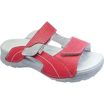 Dámská zdravotní obuv Dámské pantofle Medistyle Trixi 2T-T15/TL, červené 42