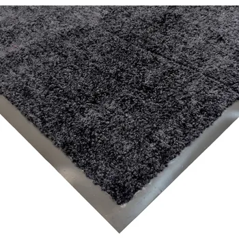 Rohožka Černá vnitřní vstupní čistící pratelná rohož Twister - 90 x 150 cm (81715490) FLOMAT