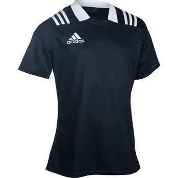 Míčový sport ADIDAS Ragbyový dres 3S černo-bílý 2XL BÍLÁ|ČERNÁ