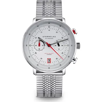 Hodinky Hodinky Sternglas Hamburg Mecha-Quartz Chrono S01-HC10-ME08