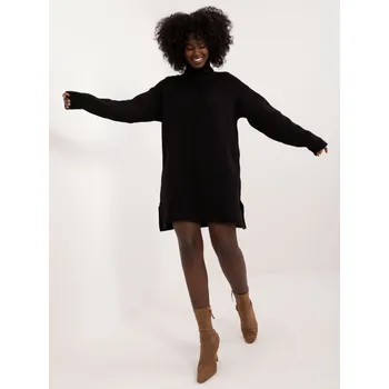 Dámské šaty Šaty BA SK 0547.99 černé jedna velikost