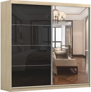 Šatní skříň IDZ Šatní skříň MULTI 31, 233 cm Barva dřeva: Sonoma