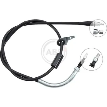 Lanko parkovací brzdy Tažné lanko, parkovací brzda A.B.S. ABSK12033