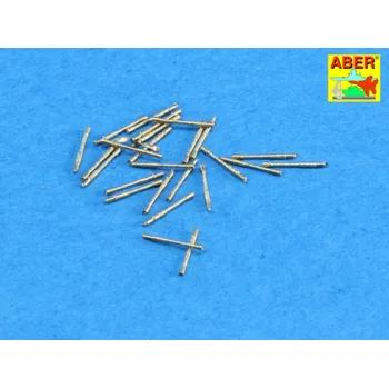 Cizojazyčná kniha Aber Models 1/350 Set of 20 pcs 13 mm type 93 A/A barrels