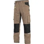 Kalhoty CXS STRETCH, pánské, béžovo-černé, vel. 52