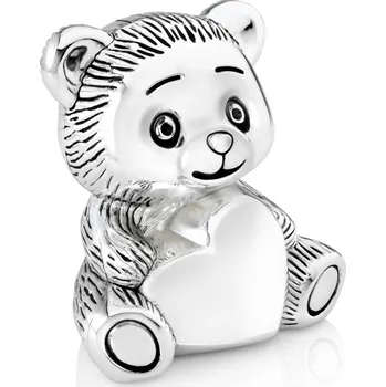 Figurka Zilverstad Kasička Medvídek se srdíčkem