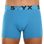 Pánské boxerky Styx long sportovní guma světle modré (U969) M