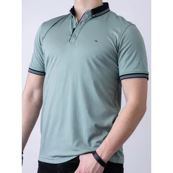 Pánské tričko Pánské tričko ve slabě zelené barvě, VELIKOST M