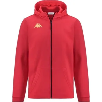 Pánské oblečení KAPPA4SOCCER GIORDIZI mikina červená 2XL