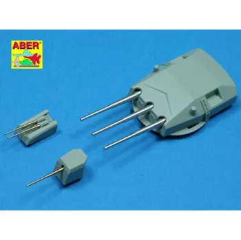 Cizojazyčná kniha Aber Models 1/350 Set of Barrels Admiral Graf Spee