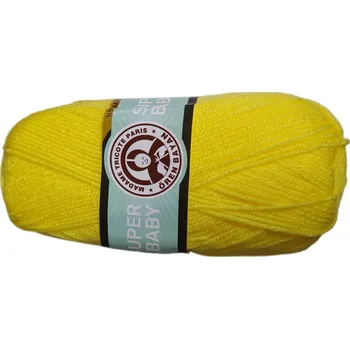 Galanterie Příze SUPER BABY žlutá 028 EU