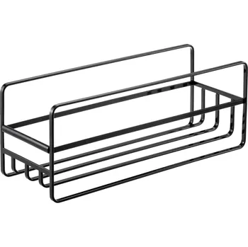 Příborník do zásuvky Černý kovový stojan na hrnky Yamazaki Tower 33 cm